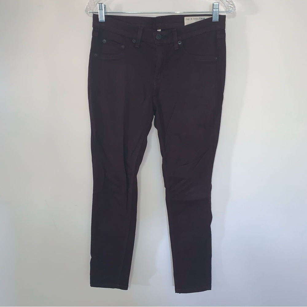 Rag & Bone Skinny Legging Jeans in Mulberrry 29